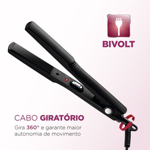 Prancha Chapinha Alisadora Tourmaline Ceramic - P-15  110V/220V