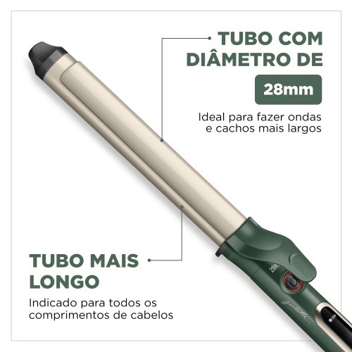 Modelador de cachos 28 mm 4 Elementos By Juliette - MC-JU-02  110V/220V