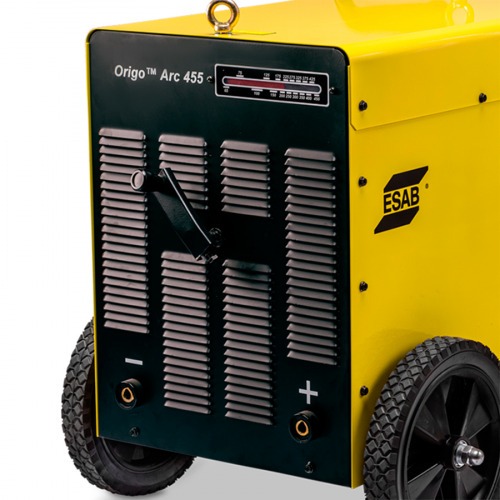 Retificador de solda 450A trifásico 220/380/440V - Origo Arc 455 Retificador de solda 450A trifásico 220/380/440V - Origo Arc 455
