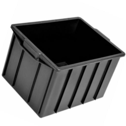 Caixa plástica 130L 74 x 52 x 41 cm sem tampa Caixa plástica 130L 74 x 52 x 41 cm sem tampa