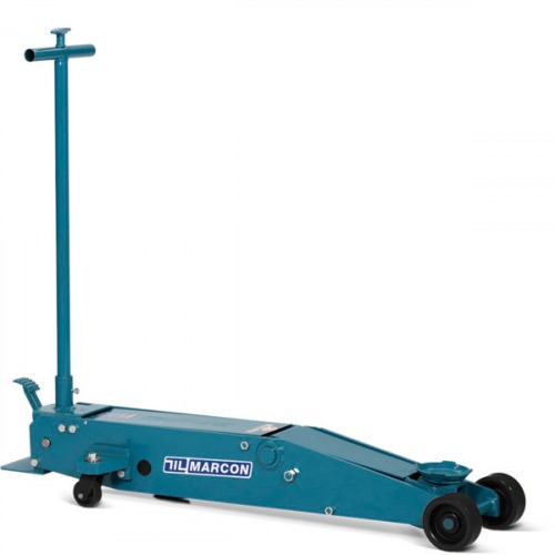 Macaco jacaré hidráulico longo 5 toneladas roda de ferro - MJH-5T Macaco jacaré hidráulico longo 5 toneladas roda de ferro - MJH-5T