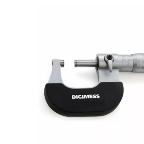 Micr�metro externo de a�o forjado capacidade de 25 - 50 mm exatid�o de 0,004 mm