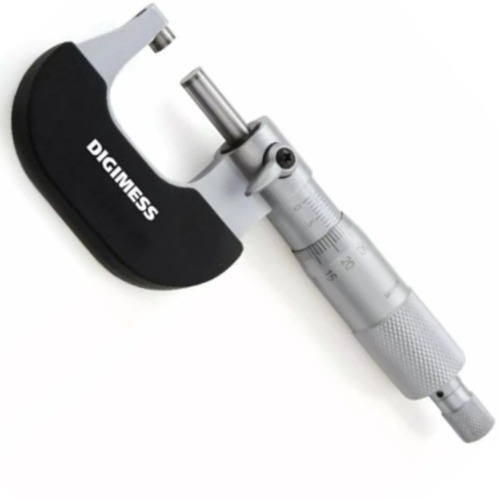Micr�metro externo de a�o forjado capacidade de 25 - 50 mm exatid�o de 0,004 mm
