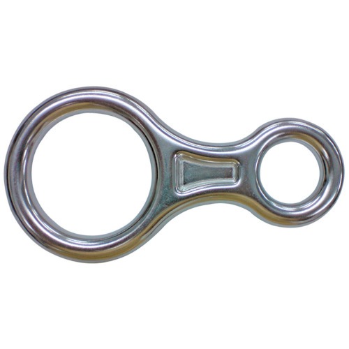 Freio oito simples para corda de decida 9 � 12 mm