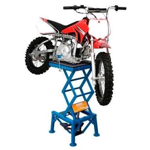 Elevador hidr�ulico capacidade de 130 kg para motocross