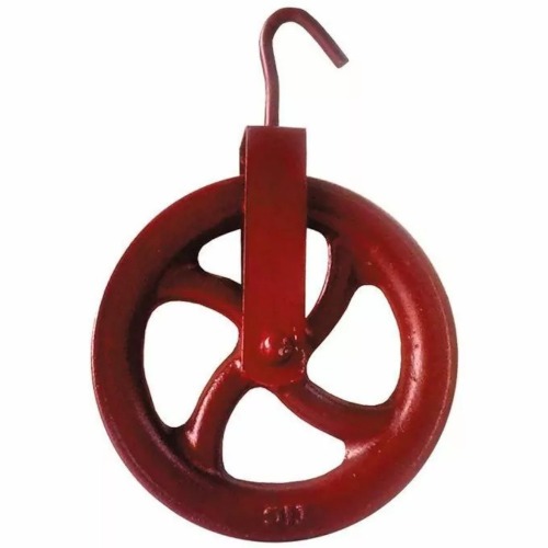 Roldana met�lica com gancho 20 cm - 99.607