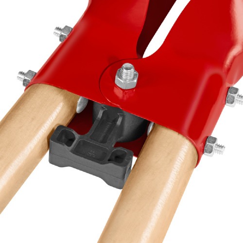 Cavadeira articulada com cabo de madeira com 120 cm