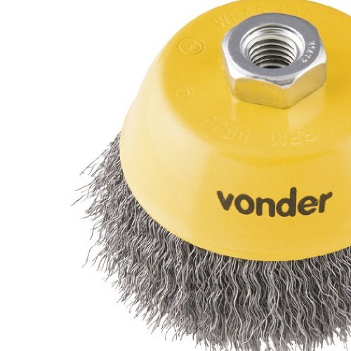 Escova de a�o tipo copo ondulada 6