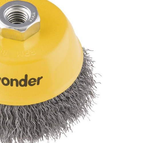 Escova de a�o tipo copo ondulada 6