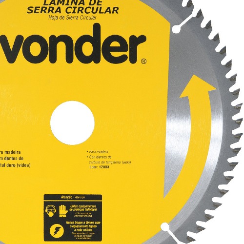 Disco de serra para madeira 185 x 20 mm 60 dentes