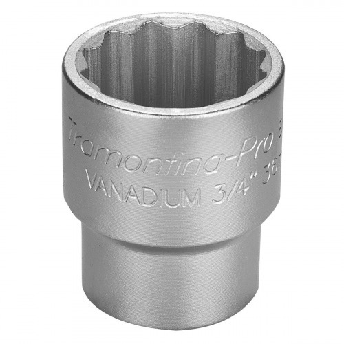 Soquete estriado 38 mm encaixe 3/4 Soquete estriado 38 mm encaixe 3/4