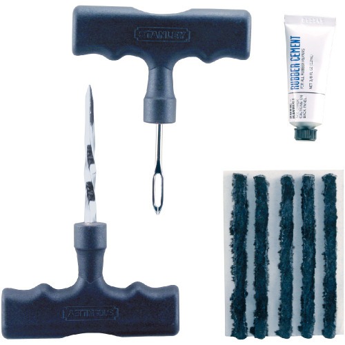 Kit reparo de pneus sem câmera com 7 peças Kit reparo de pneus sem câmera com 7 peças