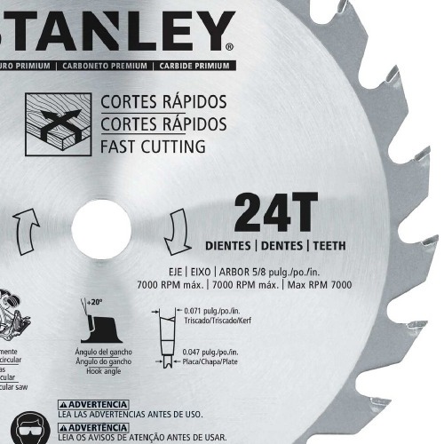 Disco de serra para madeira 184 x 16 x 18 dentes