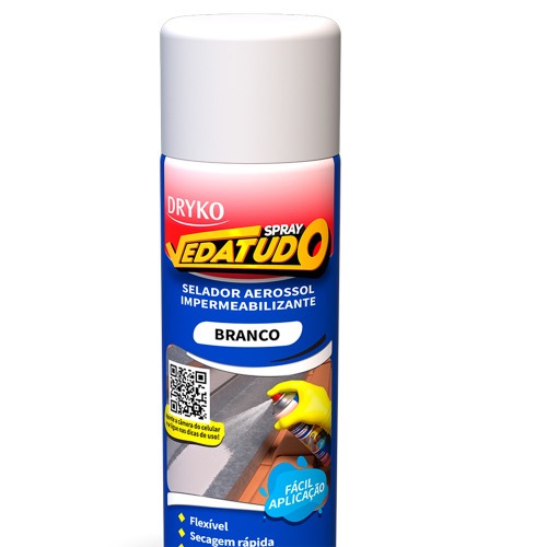 Borracha l�quida impermeabilizante spray 400 ml - Vedatudo