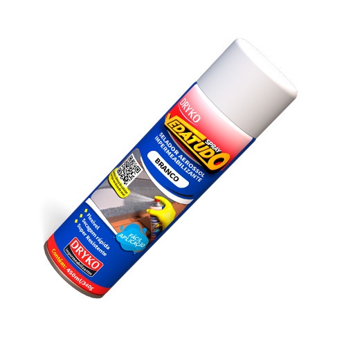 Borracha l�quida impermeabilizante spray 400 ml - Vedatudo
