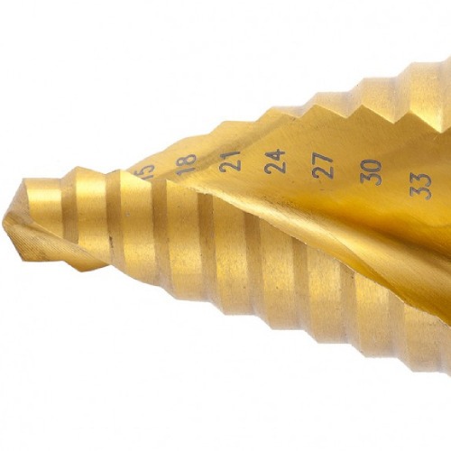 Broca escalonada aço rápido 9 a 36 mm - 723589 Broca escalonada aço rápido 9 a 36 mm - 723589