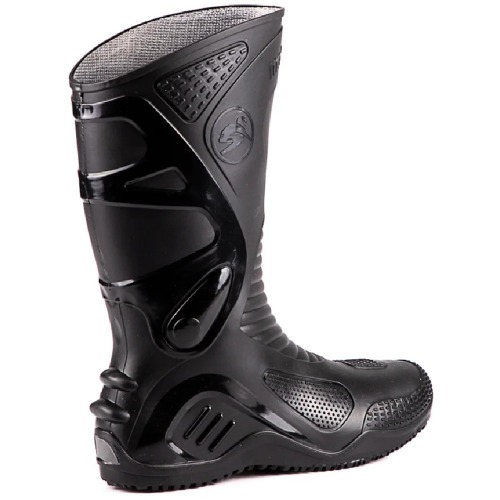 Bota de PVC cano m�dio com forro  - Motosafe