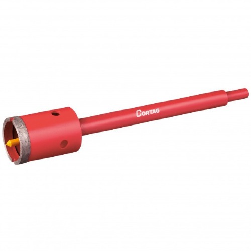 Serra copo diamantada 35 mm com haste de 3/8 Serra copo diamantada 35 mm com haste de 3/8