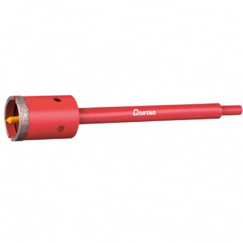 Serra copo diamantada 35 mm com haste de 3/8 Serra copo diamantada 35 mm com haste de 3/8