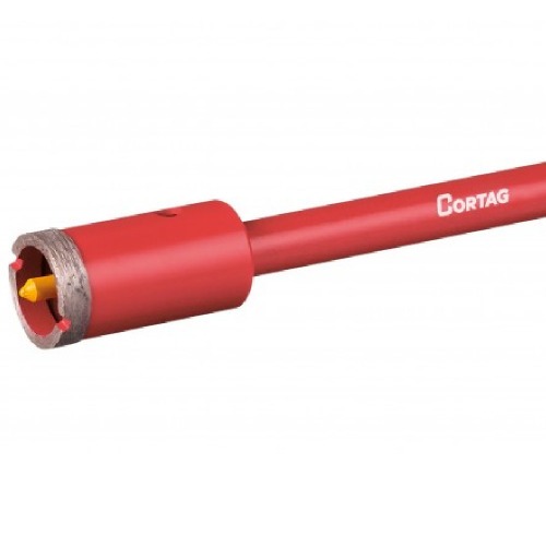 Serra copo diamantada 30 mm com haste de 3/8