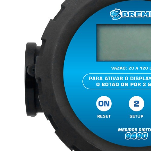 Medidor mec�nico digital para Arla 32 20 a 120 L/min