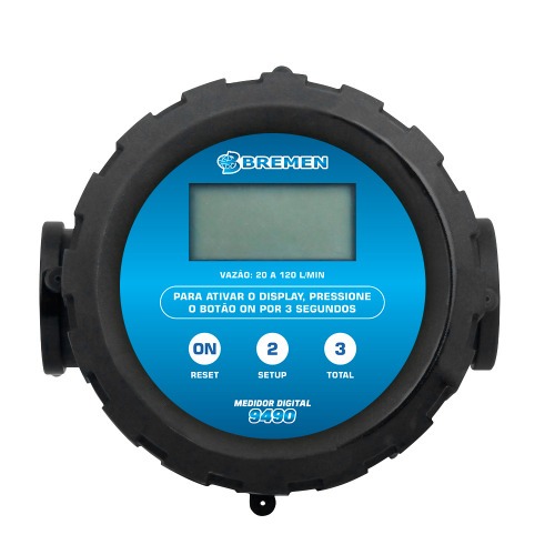 Medidor mec�nico digital para Arla 32 20 a 120 L/min