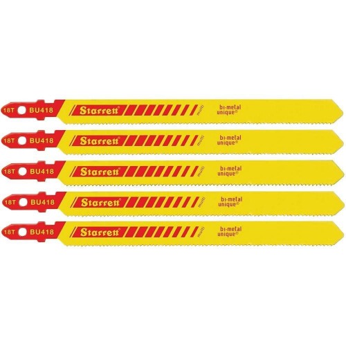 L�mina serra tico tico 100 mm bimetal multiuso 05 pe�as - BU418 