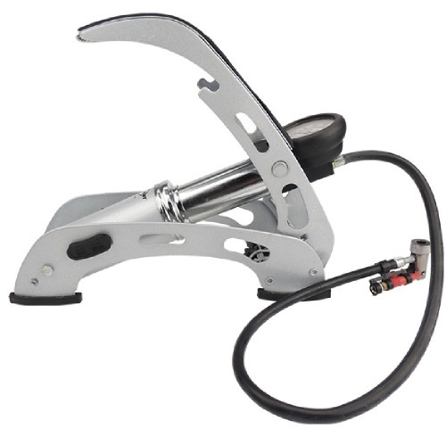 Bomba de ar com pedal para encher pneus - PREMIUM