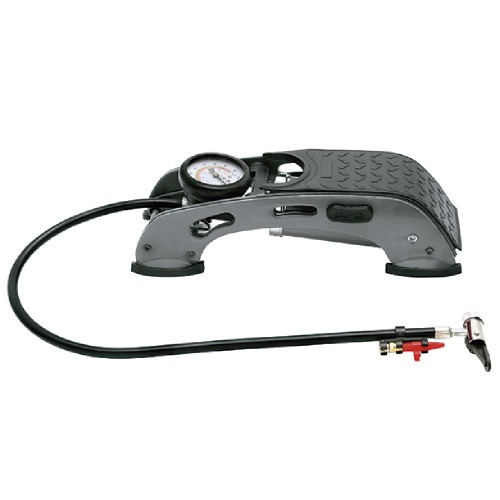 Bomba de ar com pedal para encher pneus - PREMIUM