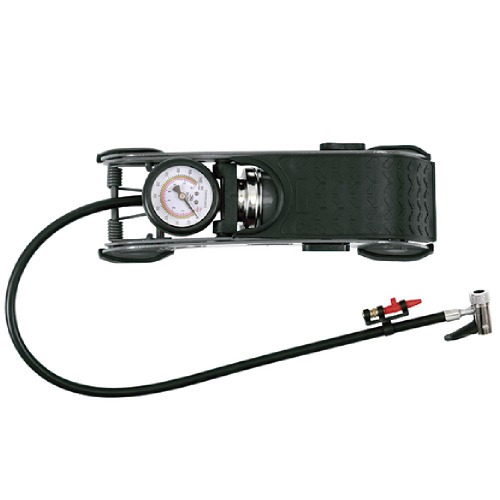 Bomba de ar com pedal para encher pneus - PREMIUM