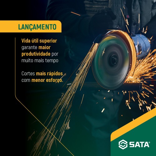 Disco de corte abrasivo metal/inox 4.1/2