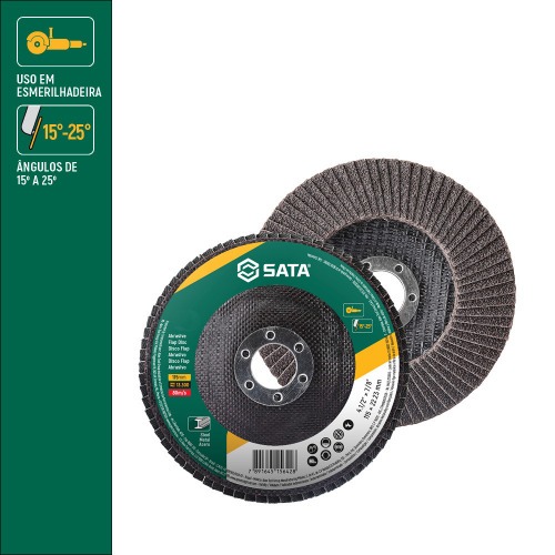 Disco de lixa flap disc metal 4.1/2