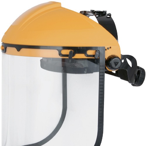 Protetor facial incolor com catraca 250 mm - BALBI 2