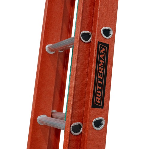 Escada de fibra de vidro extens�vel 3 x 4,80 m 16 degraus - ESC30480