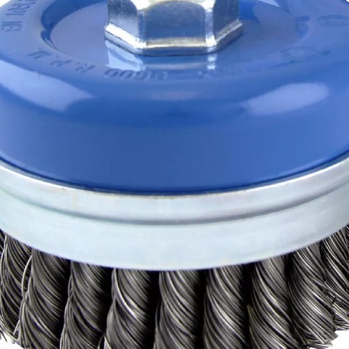 Escova de a�o tipo copo torcida 4