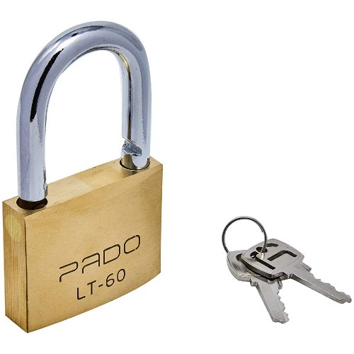 Cadeado em lat�o de 60 mm - LT-60