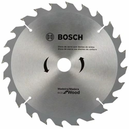 Disco de serra circular 184 mm x 20 mm com 24 dentes