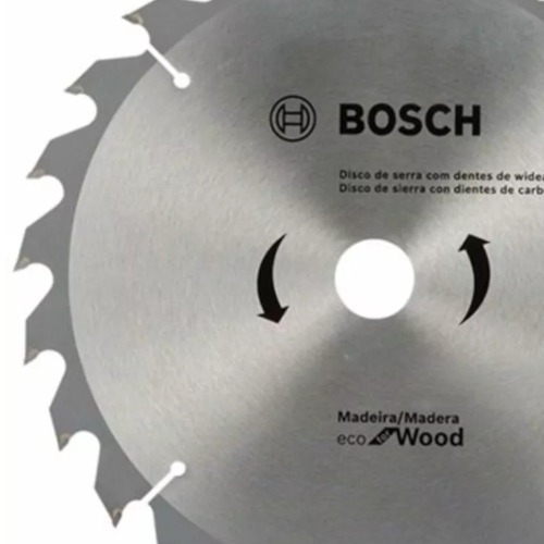 Disco de serra circular 184 mm x 20 mm com 24 dentes