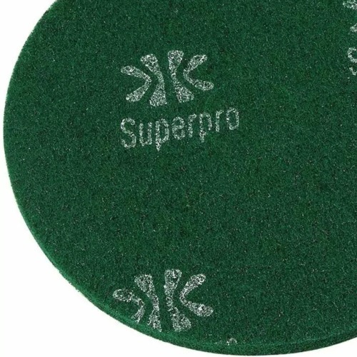 Disco limpador 510 mm verde para enceradeira Super pro - 9851