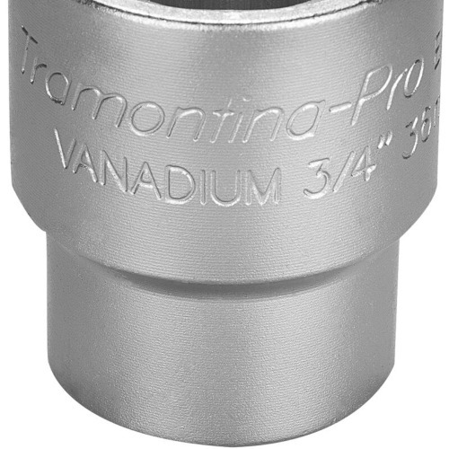 Soquete estriado 36 mm encaixe 3/4