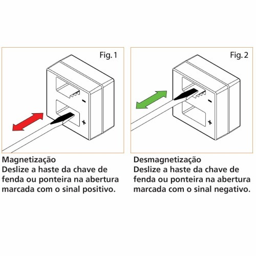 Magnetizador e Desmagnetizador de chaves - 44140/000 Magnetizador e Desmagnetizador de chaves - 44140/000