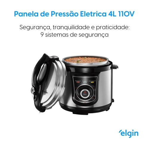 Panela de press�o el�trica 4,0 Litros - PPR1001  110V