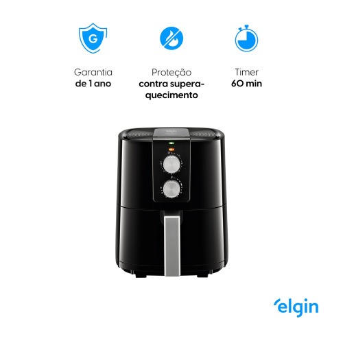 Fritadeira el�trica sem �leo Air Fryer 5,5 L 1700 Watts - Cuisine Fry Gourmet  110V
