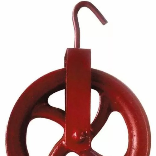 Roldana met�lica com gancho 16 cm - 99.605