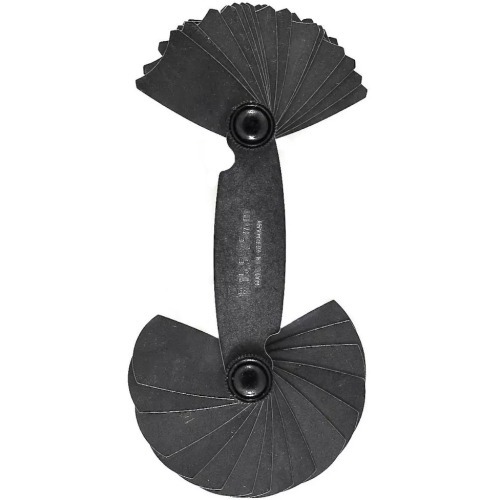 Calibrador de raios 1,00 mm a 7,00 mm com 32 l�minas