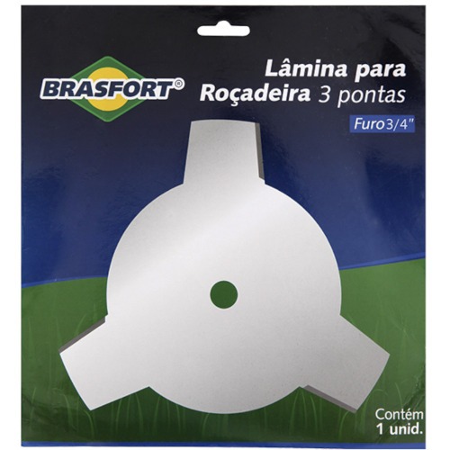 L�mina para ro�adeira 3 pontas 3 x 254 mm - 7347