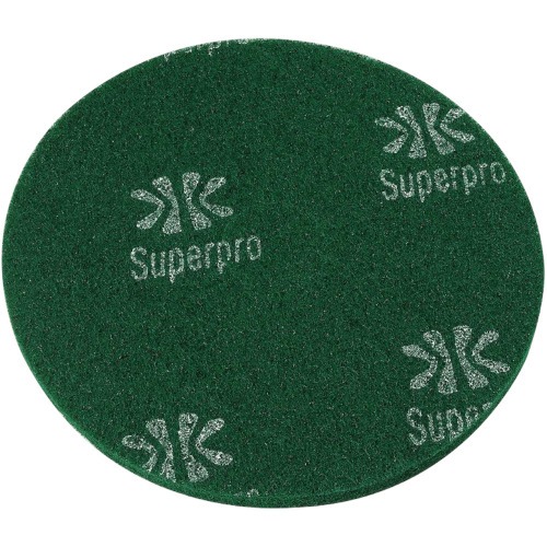 Disco limpador 410 mm verde para enceradeira Super pro - 9851