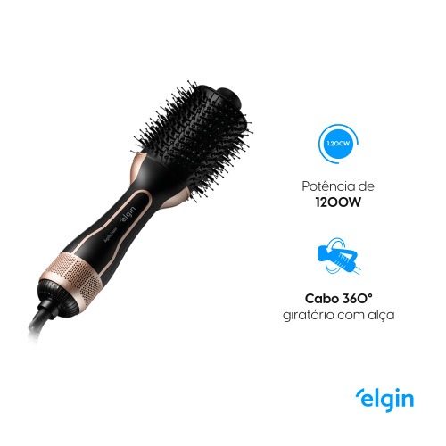 Escova secadora 1200W 4 em 1 Agile hair - ESEC-100  110V/220V