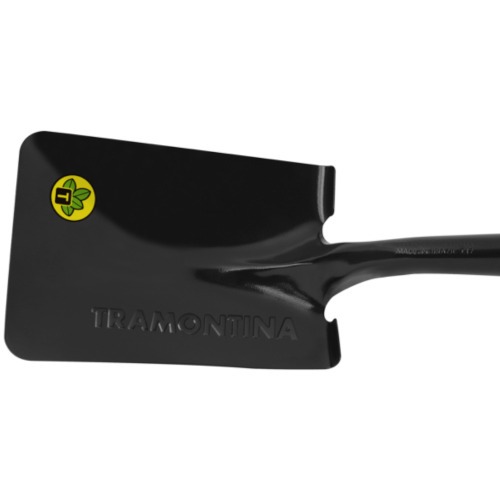 P� quadrada pequena com cabo de madeira 45 cm - Tramontina