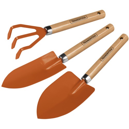 Kit para jardinagem com 3 pe�as